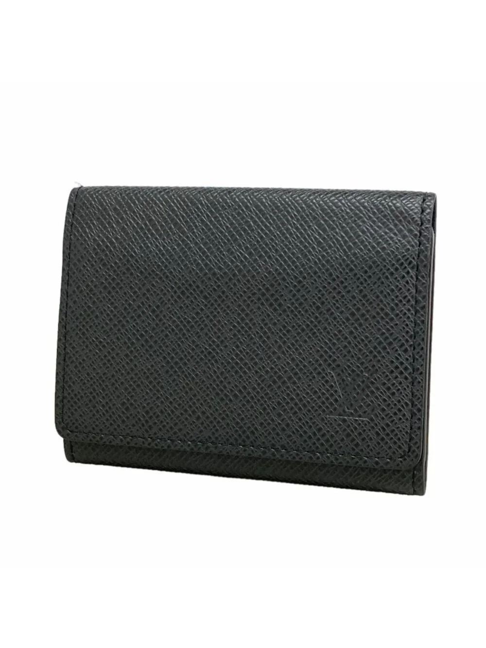 Louis Vuitton Business Card Case Taiga Holder Ardoise